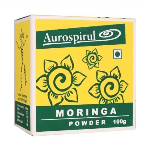 Miniaturka artykułu - Aurospirul Moringa proszek, 100 g KR&Oacute;TKA DATA  30.06.2026