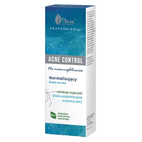 Miniaturka artykułu - AVA ACNE CONTROL Matujący krem na dzień, 50ml