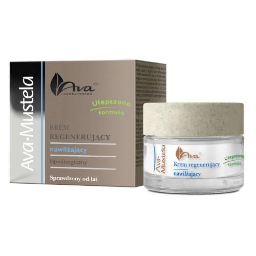 Miniaturka artykułu - Ava Mustela Krem do twarzy regenerująco-nawilżający, 50 ml
