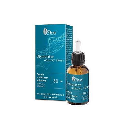 Miniaturka artykułu - AVA Stymulator odnowy sk&oacute;ry Serum z eliksirem młodości, 30ml