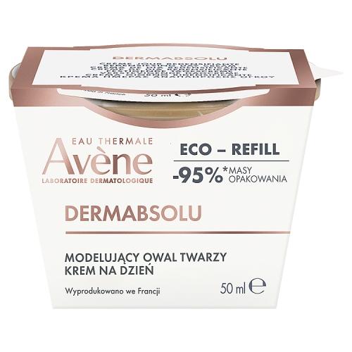 Miniaturka artykułu - Avene Dermabsolu ECO-Refil Krem modelujący owal twarzy na dzień, 50 ml