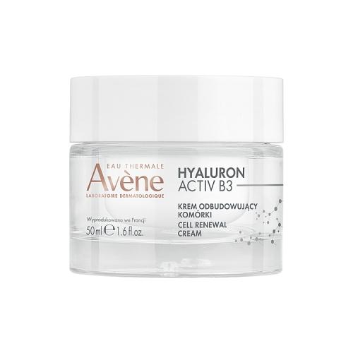 Miniaturka artykułu - AVENE HYALURON ACTIV B3 Krem odbudowujący kom&oacute;rki, 50 ml