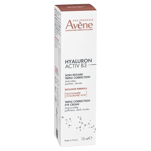 Miniaturka artykułu - AVENE HYALURON ACTIV B3 Krem pod oczy, 15ml