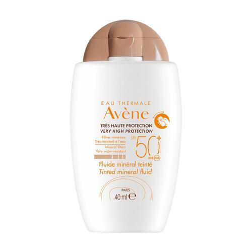 Miniaturka artykułu - AVENE SUN Fluid mineralny koloryzujący SPF50+, 40ml