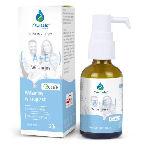 Miniaturka artykułu - Avitale Witamina A+E, 30 ml