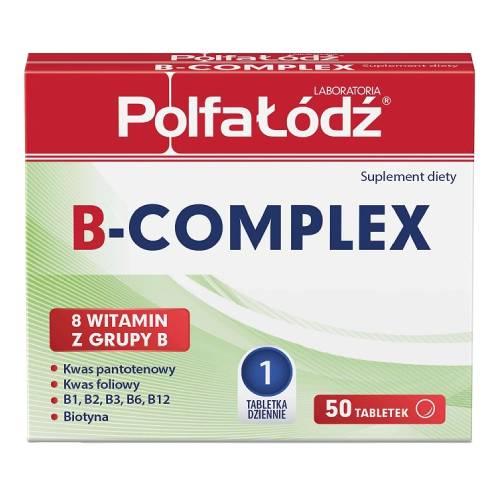B-COMPLEX  - 50 tabletek Laboratoria Polfa Łódź