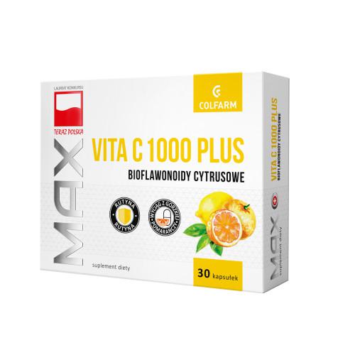 Miniaturka artykułu - Max Vita C 1000 Plus, 30kaps.