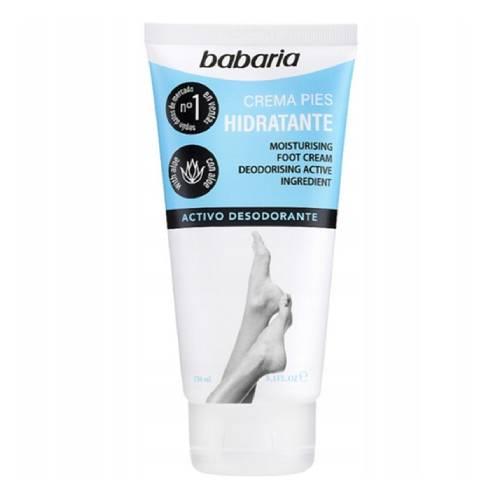 Miniaturka artykułu - Babaria Aktywny dezodorant do st&oacute;p w kremie, 150 ml