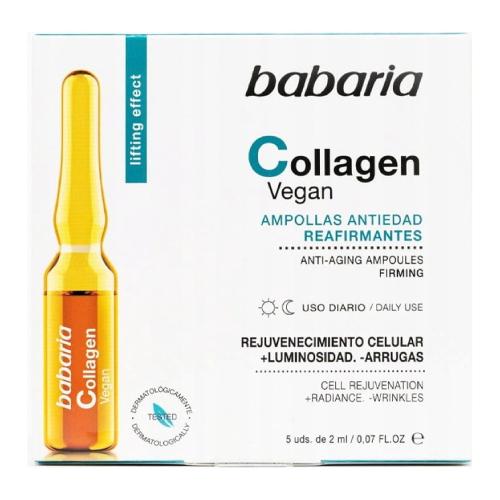 Miniaturka artykułu - BABARIA Ampułki z kolagenem, 5 x 2 ml