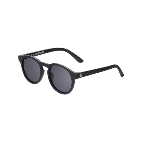 Miniaturka artykułu - Babiators Okulary przeciwsłoneczne Keyhole Jet Black Smoke Lenses 3-5 lat O-KEY001-M