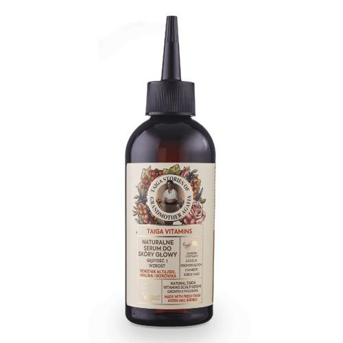 Miniaturka artykułu - BABUSZKA AGAFIA Naturalne serum do sk&oacute;ry głowy pobudzające wzrost włos&oacute;w, 170ml