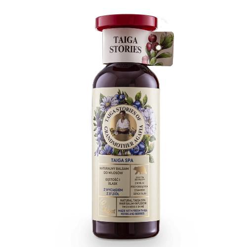 Miniaturka artykułu - BABUSZKA AGAFIA Naturalny balsam do włos&oacute;w nadający blask i objętość, 500ml