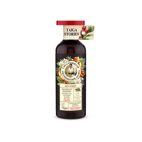 Miniaturka artykułu - Babuszka Agafia TAIGA Szampon do włos&oacute;w żeń-szeń syberyjski, 500ml