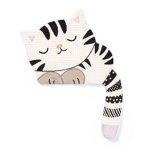 Miniaturka artykułu - BABYONO Przytulanka szeleścik Kitty Blink & Smile 1535