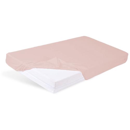 Miniaturka artykułu - BabyMatex Podkład higieniczny Prześcieradło nieprzemakalne BAMBOO 60x120cm r&oacute;żowe