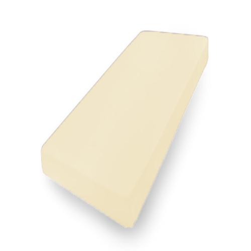 Miniaturka artykułu - BabyMatex Prześcieradło jersey z gumką, ecru (60x120cm)