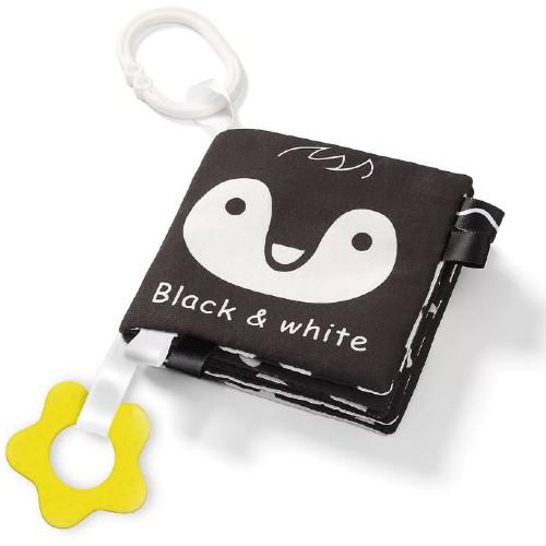 BABYONO Książeczka sensoryczna Black&White 542, 1szt.