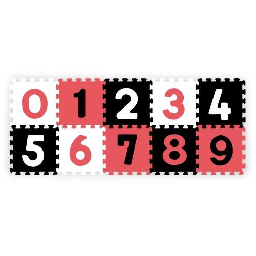 BABYONO Puzzle piankowe cyfry, 10szt.
