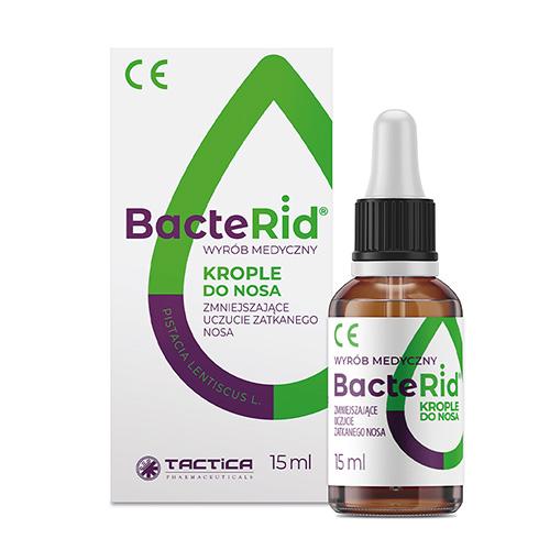 Miniaturka artykułu - BacteRid krople do nosa, 15 ml