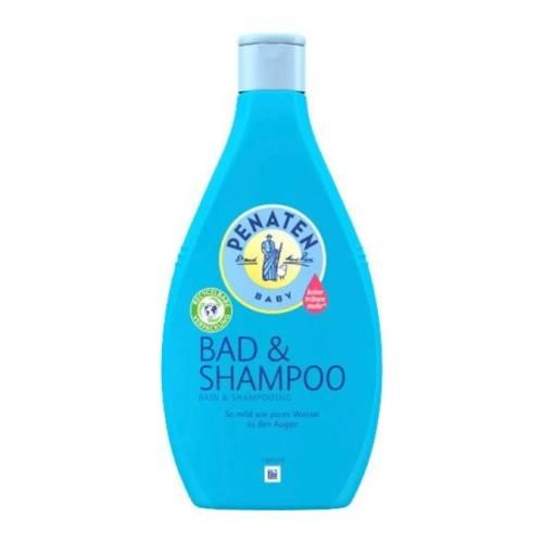 Miniaturka artykułu - PENATEN Baby Płyn do mycia ciała i włos&oacute;w, 400ml