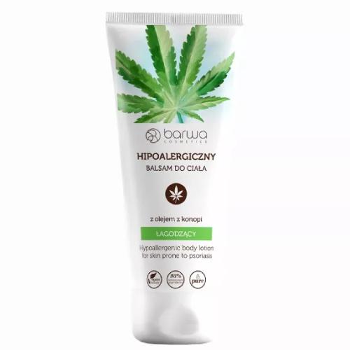 BARWA Balsam do ciała łagodzący z olejem z konopi, 200ml