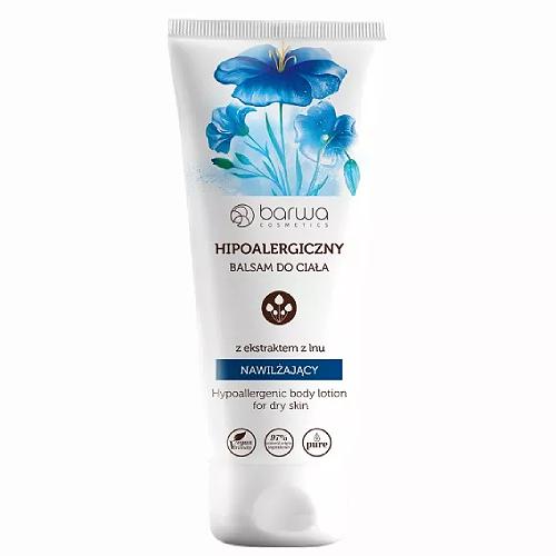 BARWA Balsam do ciała nawilżający z ekstraktem z lnu, 200ml