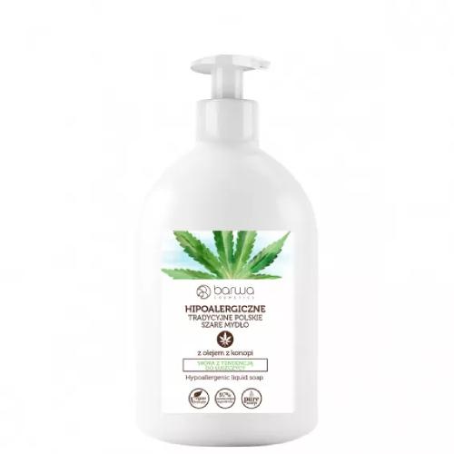 BARWA Mydło w płynie z olejem z konopi, 500ml