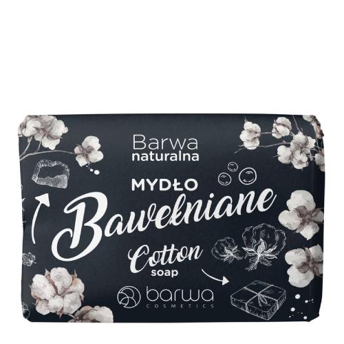 Miniaturka artykułu - BARWA Naturalna Mydło bawełniane- 100g