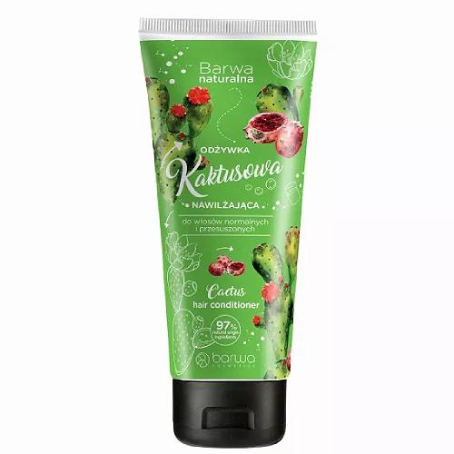 Zdjęcie produktu - BARWA NATURALNA Odżywka kaktusowa nawilżająca, 200ml
