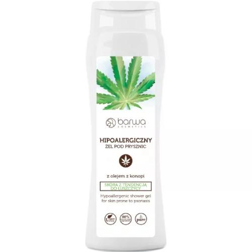 BARWA żel pod prysznic z olejem z konopi, 400ml