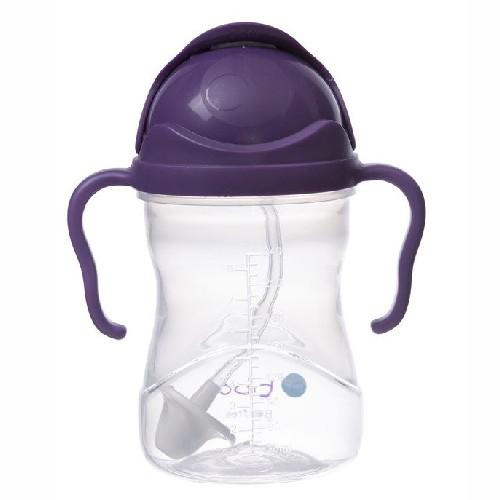 B.BOX Bidon ze słomką winogronowy, 240ml