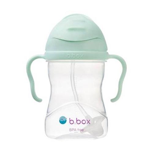 Miniaturka artykułu - B.BOX Bidon ze słomką Gelato Pistachio 6m+, 240ml	