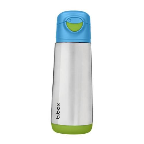Miniaturka artykułu - B.BOX Butelka termiczna sportowa z ustnikiem Ocean Breeze, 500ml