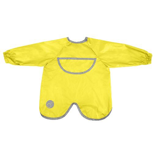 Miniaturka artykułu - B.BOX Fartuszek-śliniaczek wodoodporny z rękawami Lemon Sherbet, 1 sztuka