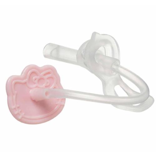 Miniaturka artykułu -  B.BOX Hello Kitty Candy Floss Słomki zapasowe i szczoteczka do bidonu, 2 szt 