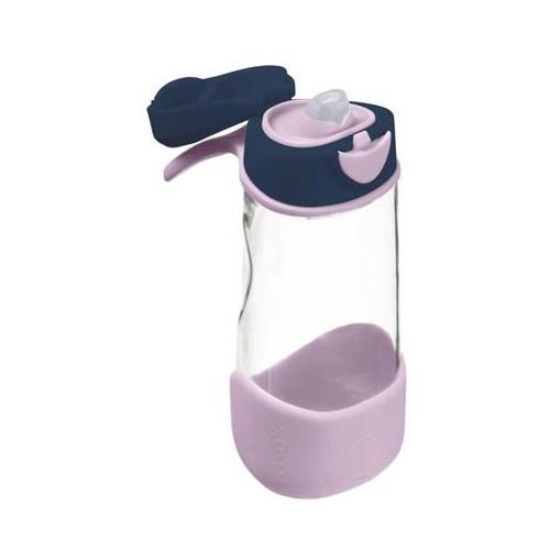 Miniaturka artykułu - B.BOX Sportowa butelka tritanowa Indigo Rose, 450ml