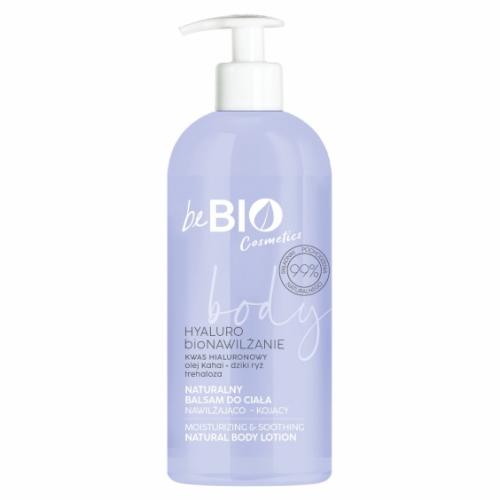 Miniaturka artykułu - BE BIO EWA CHODAKOWSKA Naturalny balsam do ciała z kwasem hialuronowym trehalozą i ekstraktem z dzikiego ryżu, 350ml
