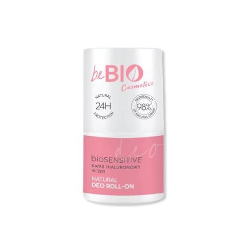Miniaturka artykułu - BE BIO EWA CHODAKOWSKA Naturalny deo roll-on na bazie naturalnego ałunu z kwasem hialuronowym i ekstraktem z wrzosu, 50ml