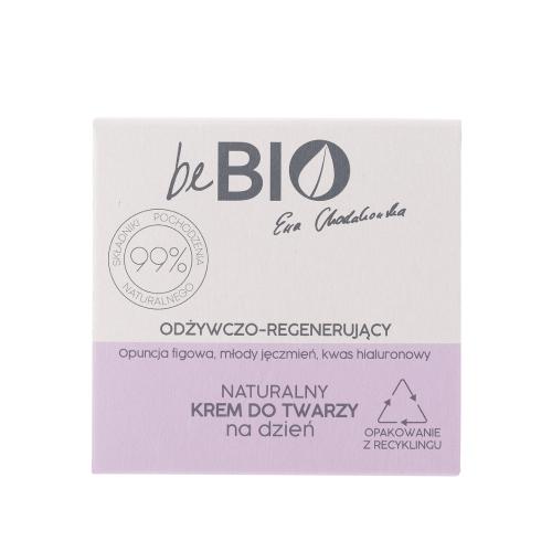 Miniaturka artykułu - BE BIO EWA CHODAKOWSKA Naturalny krem do twarzy odżywczo-regenerujący na dzień, 50ml