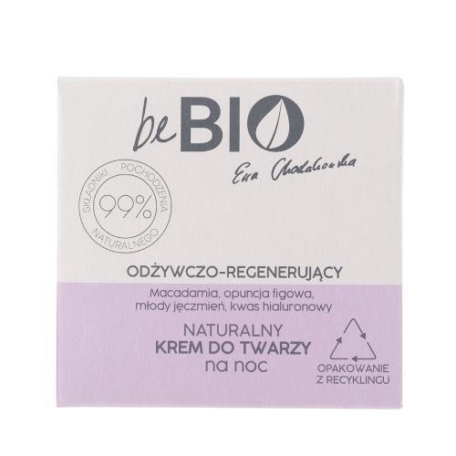 Miniaturka artykułu - BE BIO EWA CHODAKOWSKA Naturalny krem do twarzy odżywczo-regenerujący na noc, 50ml
