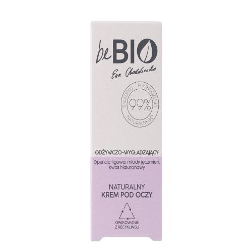 Miniaturka artykułu - BE BIO EWA CHODAKOWSKA Naturalny Krem pod oczy odżywczo-wygładzający, 15ml