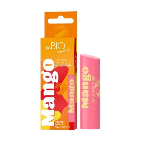 Miniaturka artykułu - BE BIO Ewa Chodakowska Naturalny odżywczy balsam do ust z dodatkiem masła mango, 5 g