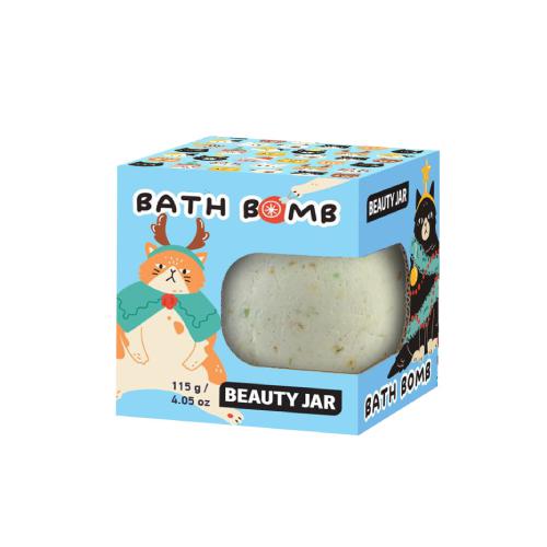 Miniaturka artykułu - BEAUTY JAR Christmas Cat Kula do kąpieli, 115g