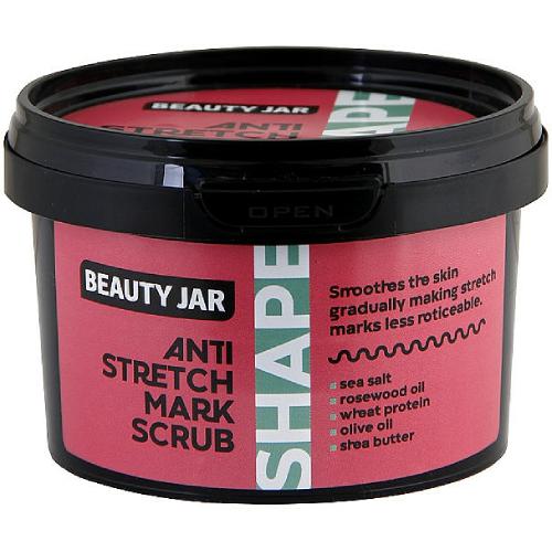 Miniaturka artykułu - BEAUTY JAR Anti-Stretch Mark Scrub Wygładzający peeling z solą do ciała, 400g