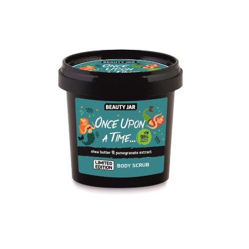 Miniaturka artykułu - BEAUTY JAR Once Upon a Time Peeling do ciała z masłem shea i ekstraktem z granatu, 200g