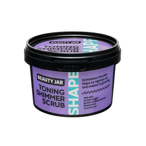 Miniaturka artykułu - BEAUTY JAR Toning Shimmer Scrub Peeling do ciała, 360g