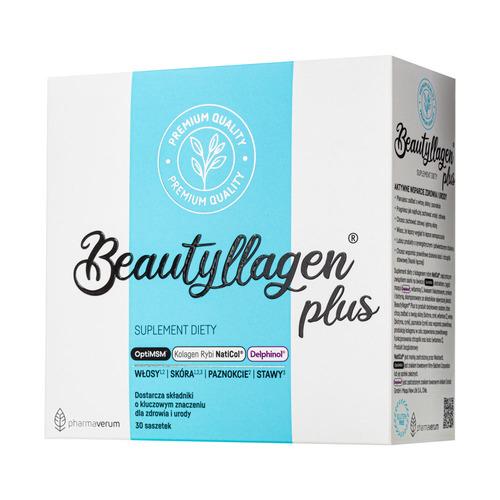 Miniaturka artykułu - Pharmaverum Beautyllagen Plus, 30 sasz.