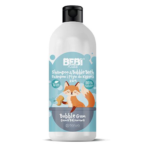 BEBI KIDS Szampon i płyn do kąpieli Guma balonowa, 500ml
