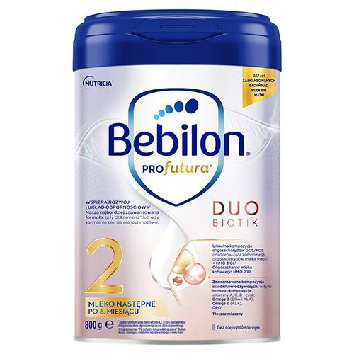Miniaturka artykułu - Bebilon Profutura Duobiotik 2 mleko następne po 6. miesiącu, 800g USZKODZONE/ WGNIECONA PUSZKA