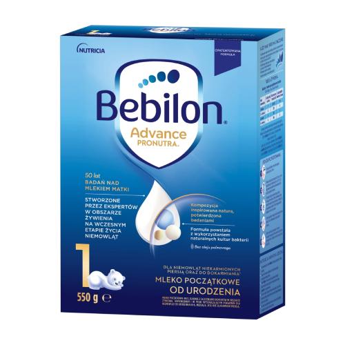 Miniaturka artykułu - Bebilon Pronutra Advance 1 Mleko początkowe od urodzenia, 550 g